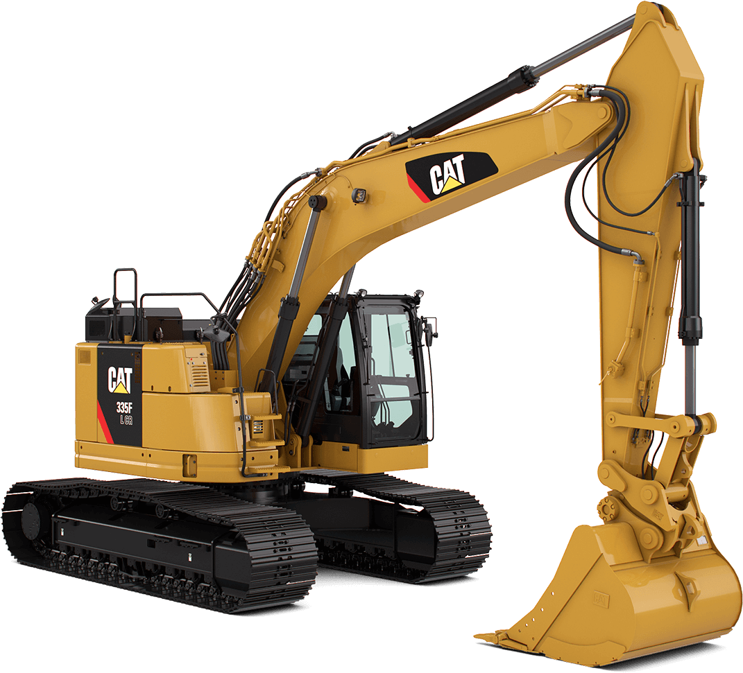 How do you transport excavators within mines?